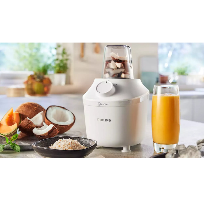 Philips Blender Plastik 1 Liter - HR2042/10 Putih